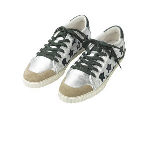 calvin klein white maya mesh and suede fashion chunky trainers